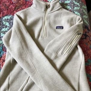 Patagonia Better Sweater 1/4 Zip White